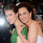 Andie MacDowell Stopped Dying Her Hair In Quarantine